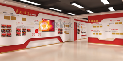 黨建展館的設(shè)計(jì)中，如何充分展示黨的歷史和成就？