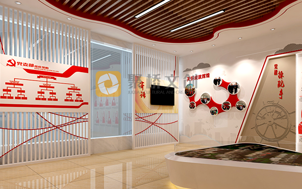 廣東紅色黨建展廳設計說明，傳承優秀紅色基因