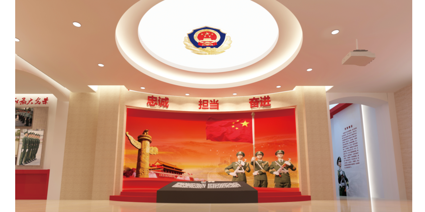 某部隊史館展館建設案例
