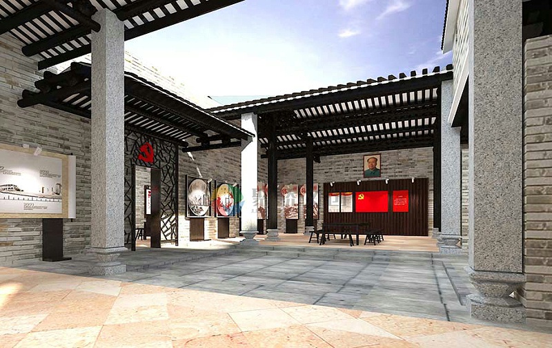 鄉(xiāng)村紅色主題文化館建設(shè)