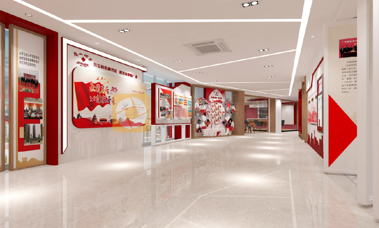 黨建展館設(shè)計效果圖