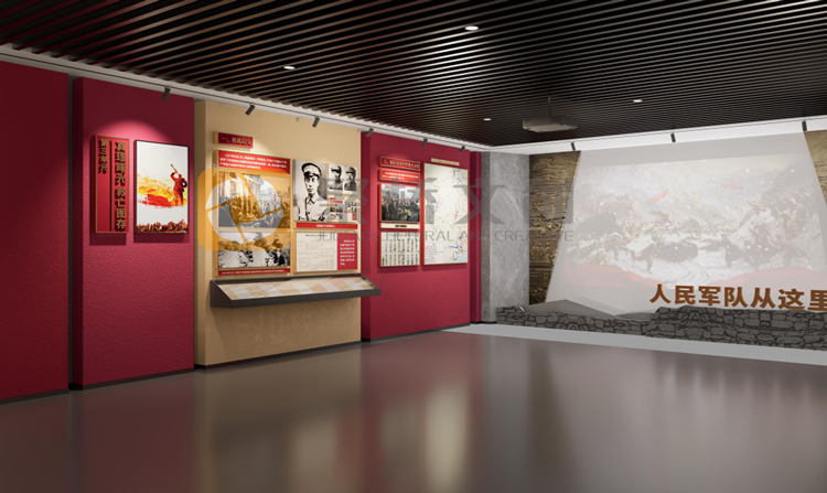 紅色展館設計