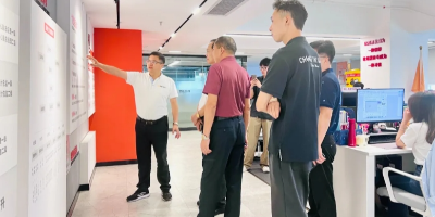 中國基層黨建網廣東頻道主任賴景友一行蒞臨廣州聚橋文創，深入了解數字黨建發展情況